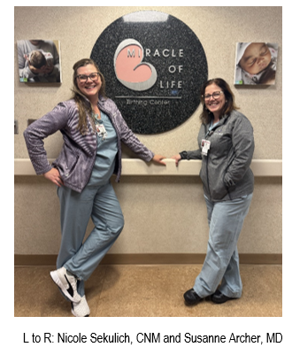 Sekulich and Dr. Archer happy