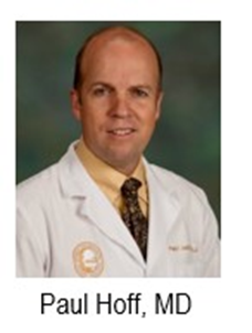 Dr. Hoff headshot in lab coat